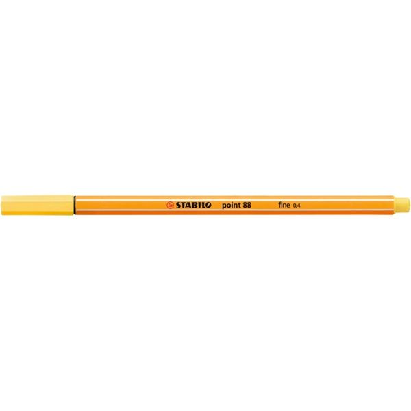 Stabilo Point 88/44 sárga tűfilc