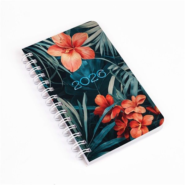 Realsystem 2026 SP3 8811-54 tropical heti beosztású spirálos mini naptár