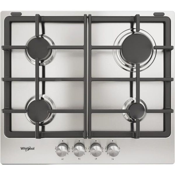Whirlpool TKRL 660 IX inox, beépíthető, gáz, főzőzóna: 5, beépíthető méret: 56cm, főzőlap
