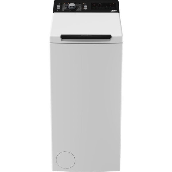 Beko BTL1WFP10622 fehér, felültöltős, max.1200ford., 6 kg, mosógép