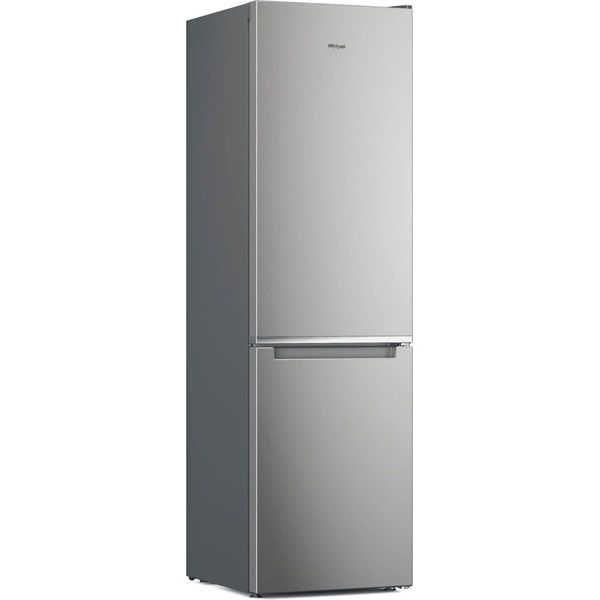 Whirlpool W7X 92I OX inox, alulfagyasztós, Hűtő:263L, Fagyasztó:104L, No frost hűtőszekrény