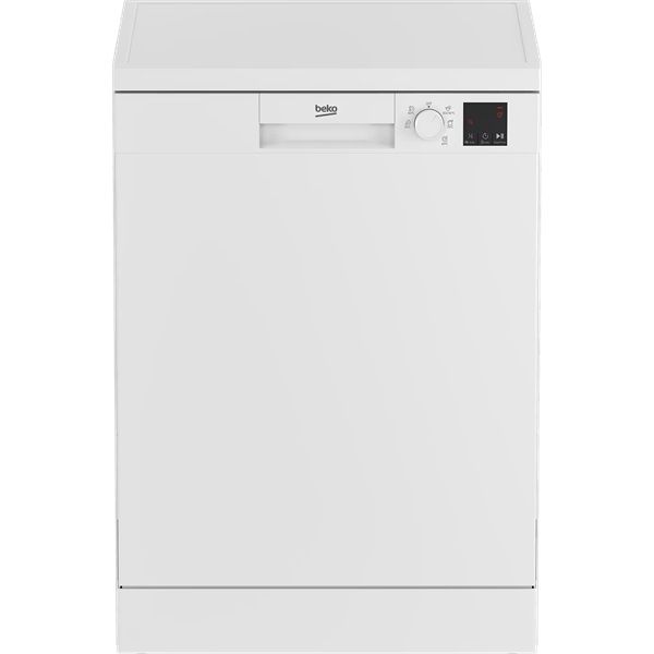 Beko DVN05320W fehér, programok száma: 5, szabadonálló, 13 terítékes mosogatógép 