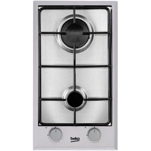 Beko HDCG 32220 SX ezüst,beépíthető, gáz, főzőzóna: 2, beépíthető méret: 27cm, főzőlap