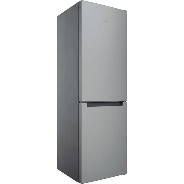 Indesit INFC8 TI21X inox, alulfagyasztós, Hűtő:231L, Fagyasztó:104L, Total No frost hűtőszekrény