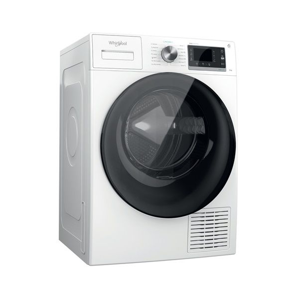 Whirlpool W6 D84WB EE fehér, 8 kg, hőszivattyús, szárítógép