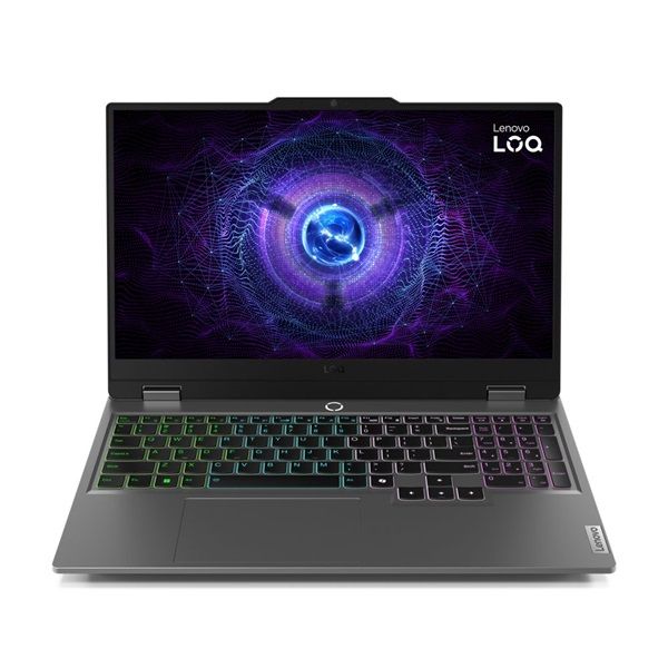 Lenovo LOQ 15IRX9 15,6"FHD/Intel Core i7-13650HX/24GB/1TB/RTX 4060 8GB/FreeDOS/szürke laptop