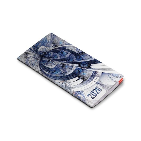 Realsystem 2026 Zsebirka 8011-53 fraktál naptár