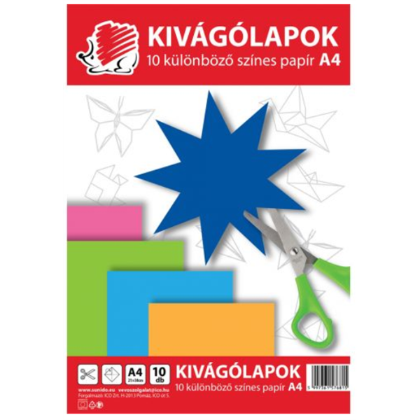 ICO Süni A4 10 lap kivágólap