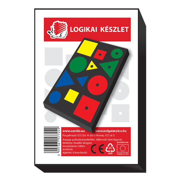 ICO Süni műanyag logikai készlet