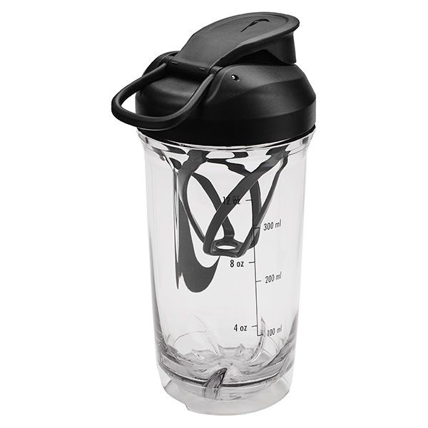 Nike 25 101.2242.910.16 átlátszó fekete shaker kulacs