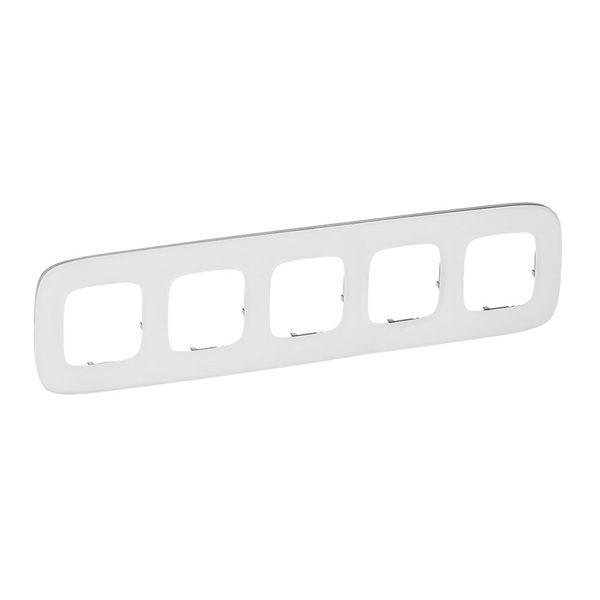 Legrand 755545 Valena Allure fehérüveg 5-ös keret