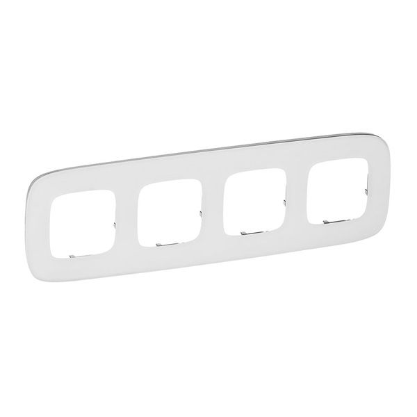 Legrand 755544 Valena Allure fehérüveg 4-es keret