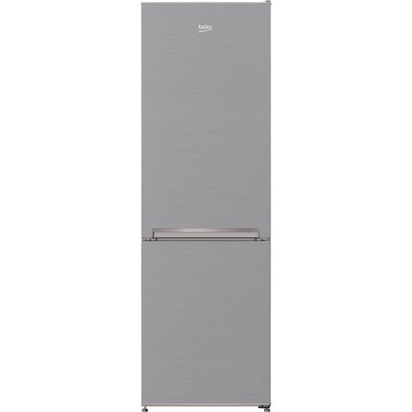 Beko RCSA270K40SN inox, alulfagyasztós, Hűtő:175L, Fagyasztó:87L, hűtőszekrény