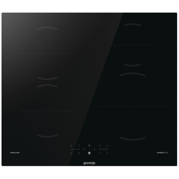Gorenje GI601FMC fekete, beépíthető, indukciós, főzőzóna: 4, beépíthető méret: 56cm, főzőlap