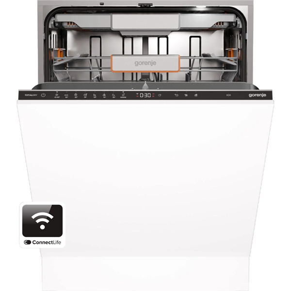 Gorenje GV693A65AD programok száma: 7, beépíthető, 16 terítékes mosogatógép 