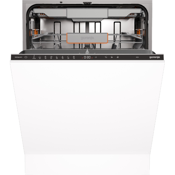 Gorenje GV663A66 programok száma: 8, beépíthető, 16 terítékes mosogatógép 