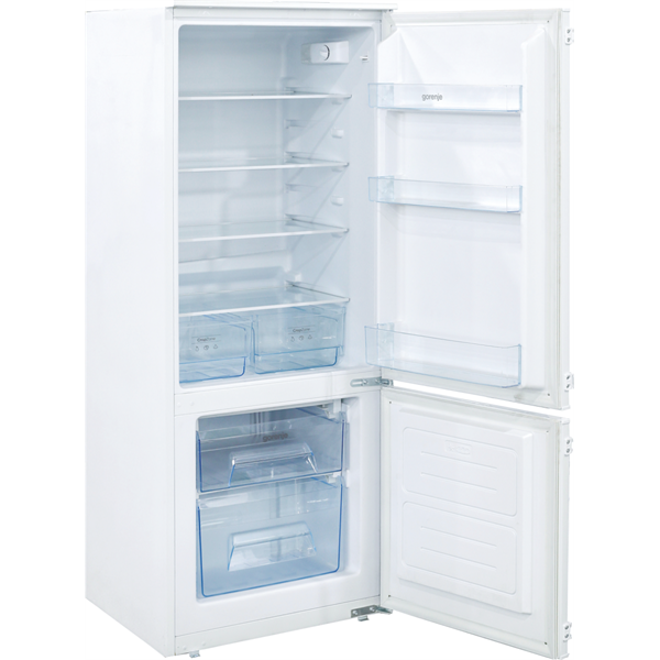 Gorenje RKI415EP1 alulfagyasztós, beépíthető, Hűtő:162L, Fagyasztó:50L, hűtőszekrény