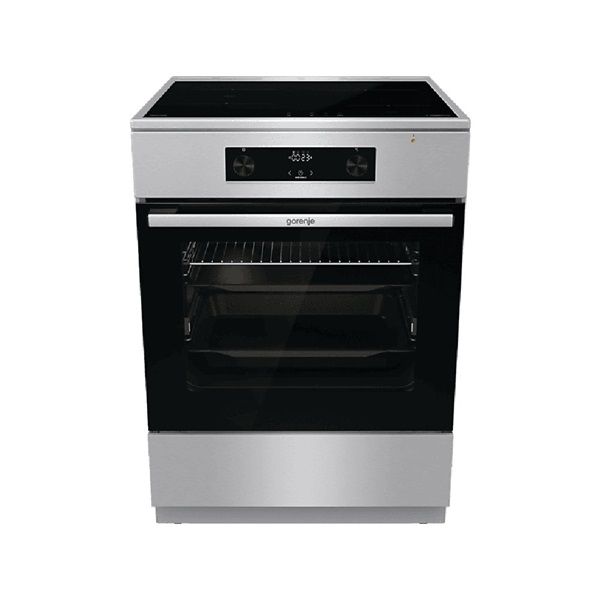 Gorenje GEIT6C60XPG szürke, szabadonálló, indukciós, főzőzóna: 4, sütő:71L, grill, tűzhely