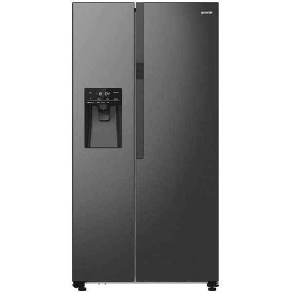 Gorenje NRR9185ESBXL Side-by-Side, Hűtő: 376L, Fagyasztó: 190L, No Frost hűtőszekrény