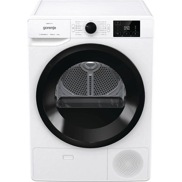 Gorenje DNE82/GN fehér, 8 kg, hőszivattyús, szárítógép
