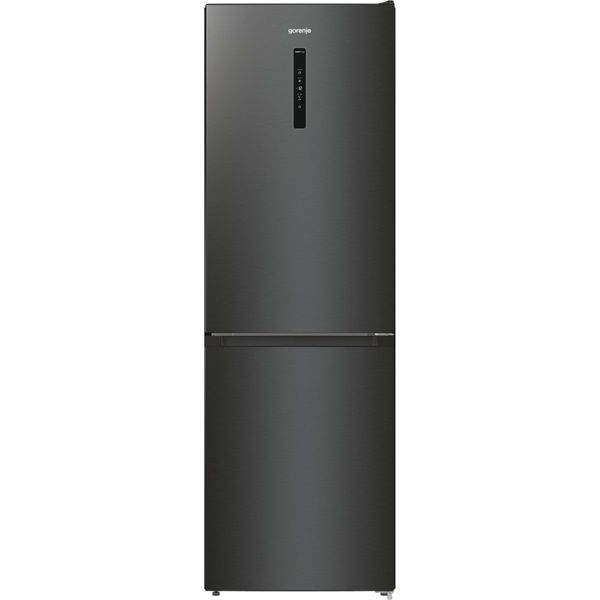 Gorenje NRK619EABXL4 fekete, alulfagyasztós, Hűtő:204L, Fagyasztó:96L, No frost Plus hűtőszekrény