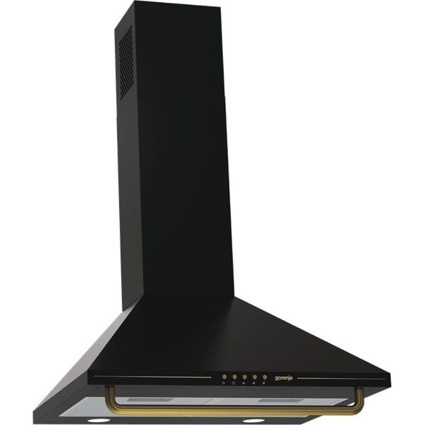 Gorenje WHC63CLB antracit, szabadonálló, kürtős, méret:60 cm, zajszint:70 dB, páraelszívó
