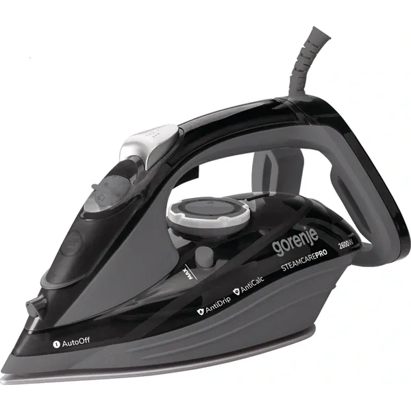 Gorenje SIH2600BKG fekete gőzölős vasaló