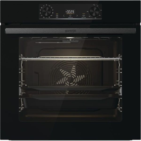 Gorenje BOS6737E13BG fekete, beépíthető, sütőtér: 77L, grill, légkeverés, hidrolitikus, sütő