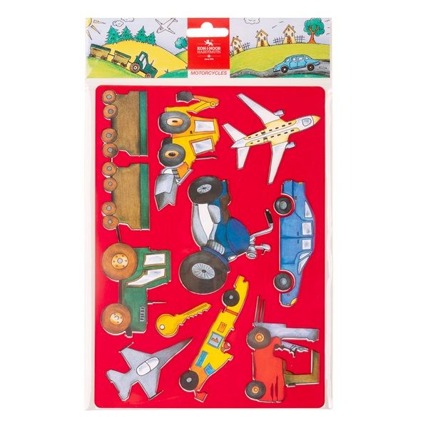 Koh-I-Noor Járművek 9820009001PS rajzolósablon