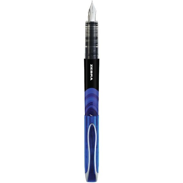 Zebra Fuente 0,6mm kék eldobható töltőtoll