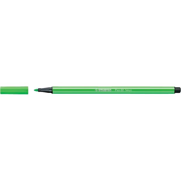 Stabilo Pen 68/033 fluor zöld rostirón
