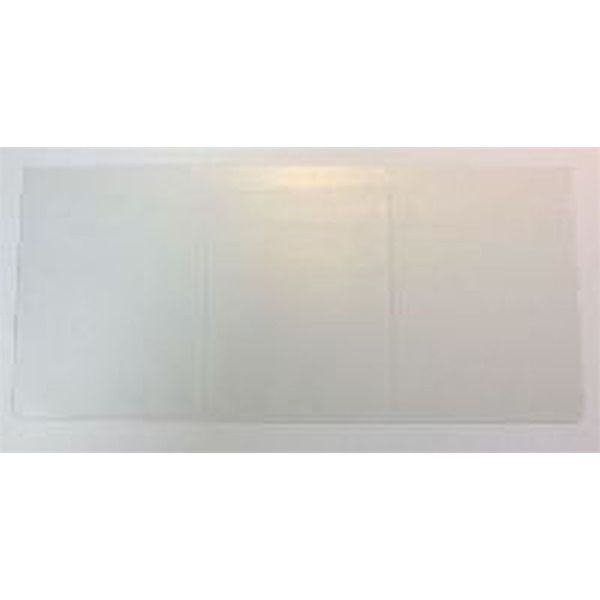 Plastweld 3 részes lengőzsebes víztiszta forgalmi tok