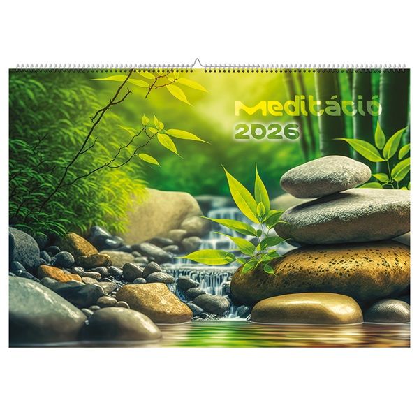 Realsystem 2026 Meditáció 6091 falinaptár