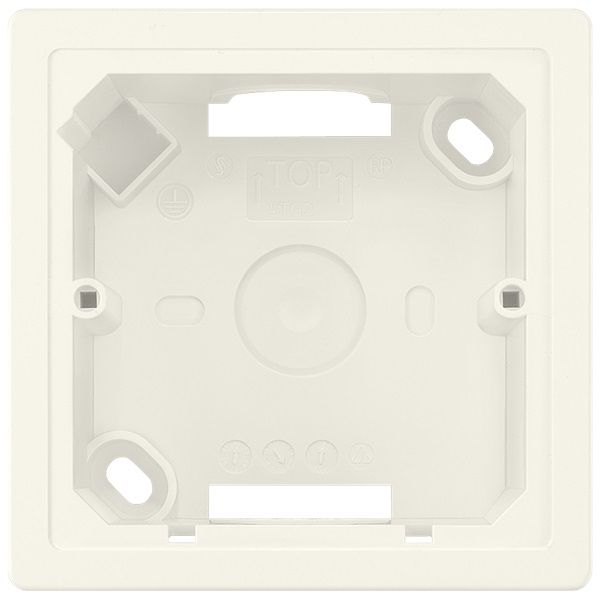 Siemens 5TG2901 DELTA LINE/STYLE titánfehér 1-es falon kívüli doboz