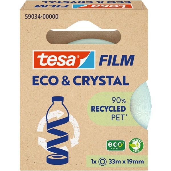 Tesa 59034 Eco&amp;Crystal 33m x 19mm ragasztószalag