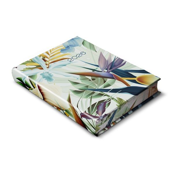 Realsystem 2026 Librobello Kalendárium Hölgyeknek 5421-63 tropical élfestéssel határidőnapló