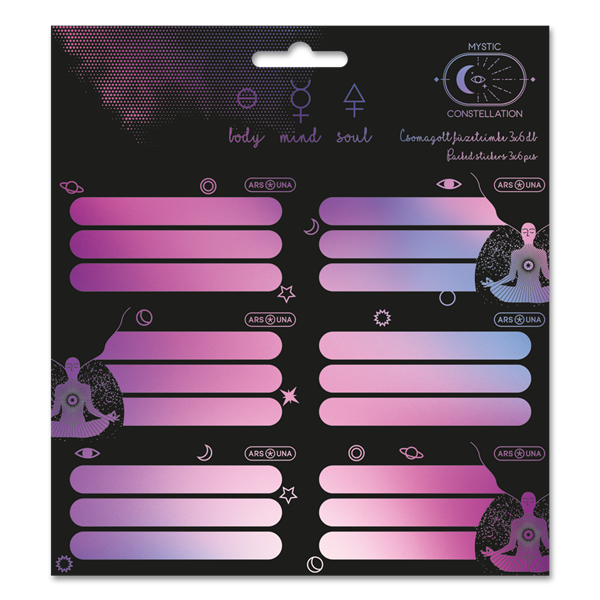 Ars Una Mystic Constellation 25 (5491) 3x6 db füzetcímke