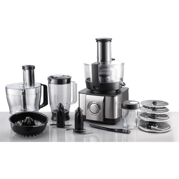 Gorenje SBR1000BE 1100W, 2,4L+1,5L+1,5L, ezüst-fekete konyhai robotgép