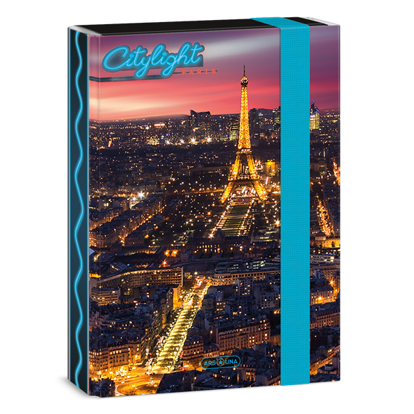 Ars Una City Light-Paris 24 (5439) A5 füzetbox