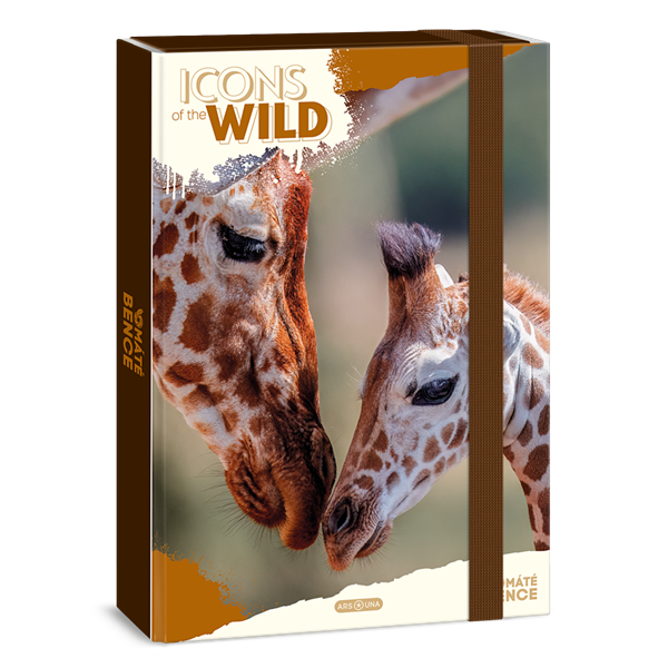 Ars Una Icons of the Wild-Giraffes 25 (5505) A4 füzetbox