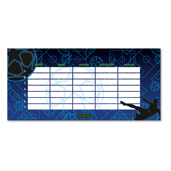 Ars Una Champs 25 (5460) 1 lapos órarend