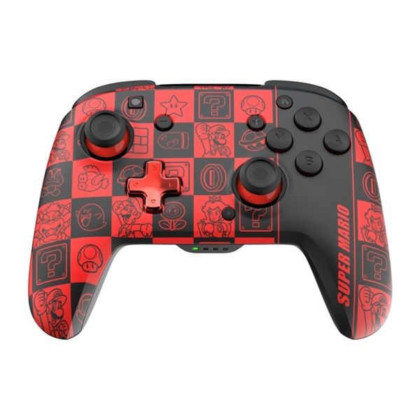 PDP 500-202-SPIG Rematch Glow Nintendo Switch/OLED/Switch 2 vezeték nélküli Super Icons Glow in the Dark kontroller