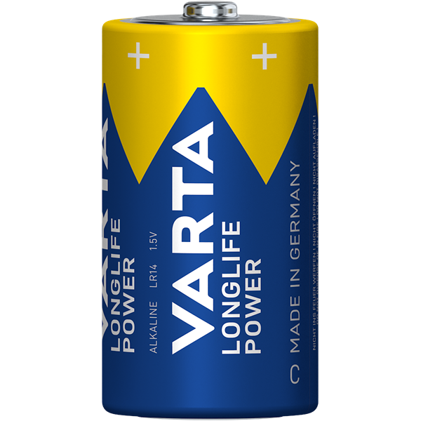 Varta 4914121422 Longlife Power bébi C (LR14) elem 2db/csomag (műanyagmentes csomagolás)