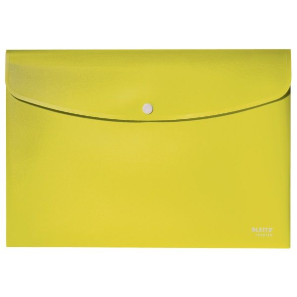 Leitz Recycle A4 PP sárga irattartó tasak