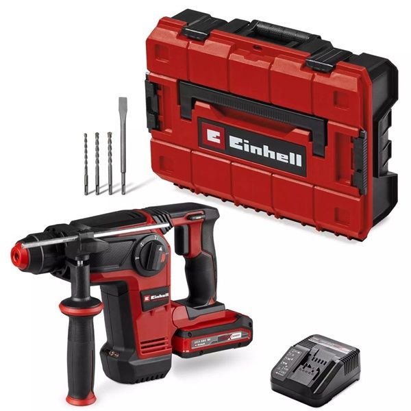 Einhell 4514274 TP-HD 18/28 Li BL+4 (1x3,0Ah+) akkumulátoros fúrókalapács