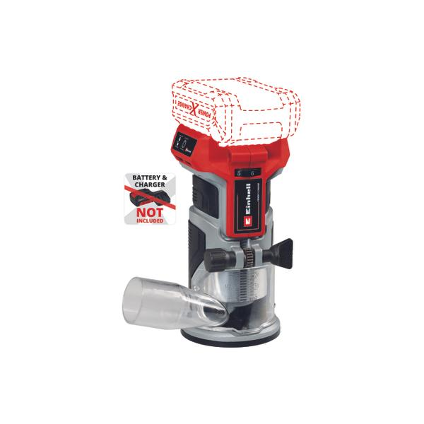 Einhell 4350412 PROFESSIONAL PXC TP-ET 18 Li BL - Solo akku és töltő nélkül akkumulátoros élmaró