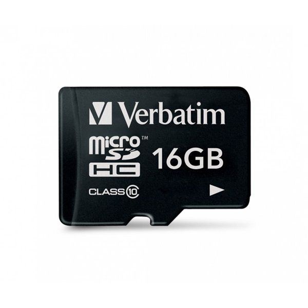 Verbatim 44010 SDHC 16GB U1 Class 10 micro memóriakártya