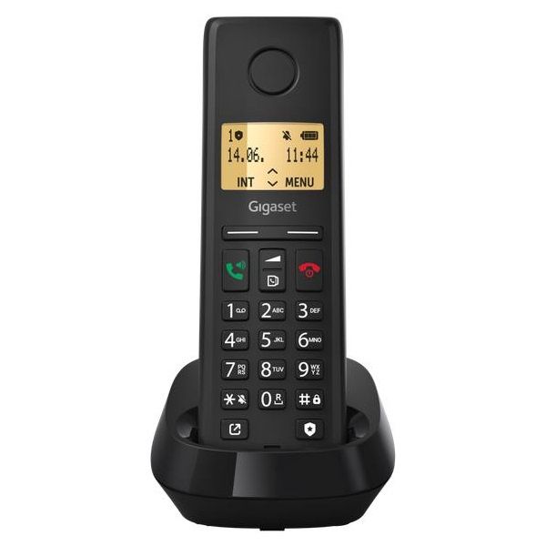 Gigaset PURE 200 fekete dect telefon