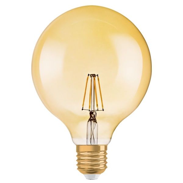 Osram Vintage átlátszó üveg búra/7W/725lm/2500K/E27 dimmelhető LED gömb izzó