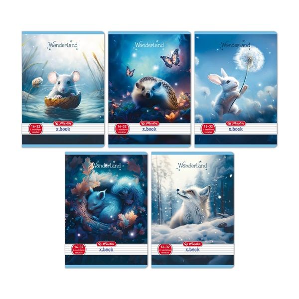 Herlitz Wonderland A5 16-32 2. osztályos vonalas füzet